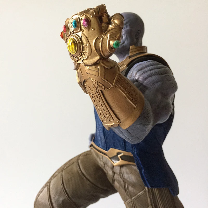 Thanos резиновая фигурка героя Мстители III Бесконечная война танос статуя каучуковая фигурка гаражный комплект игрушка Brinquedos аниме 39 см