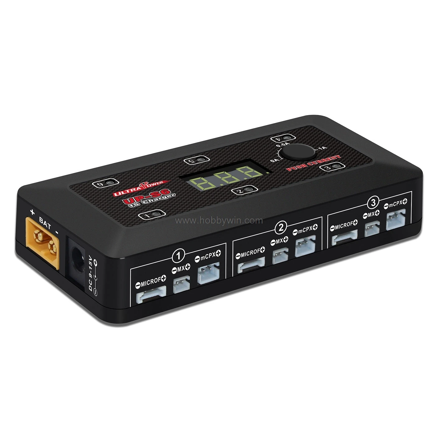 Умное зарядное устройство для быстрой зарядки 6x1 ячеек LiPo/LiHV с разъемом