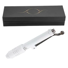 White Facial Hyaluron Gun Pen Adjustable High Pressure Hyaluronic Acid Atomization Anti Wrinkle Skin Rejuvenation Tools hyaluron pen portable no needle hyaluronic pen mesotherapy hyaluronic acid serum solution skin facial care gun