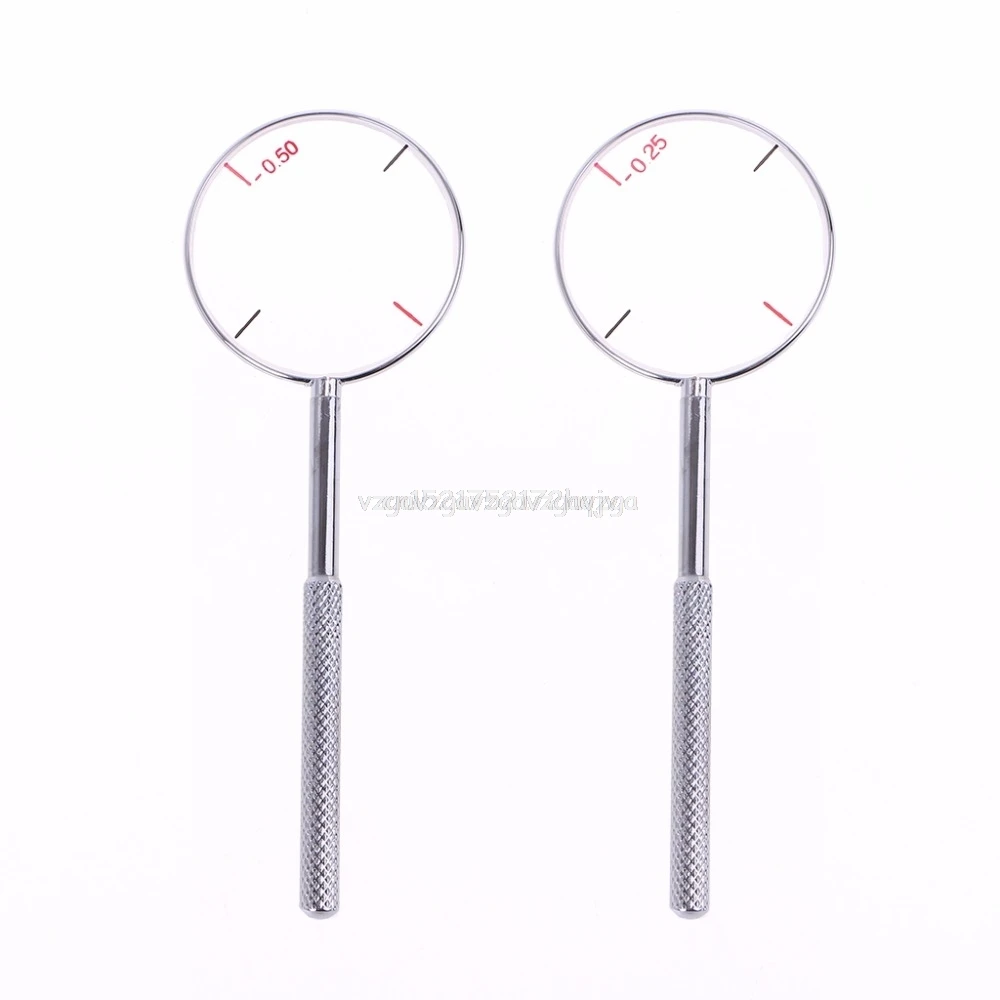 

Round Optical Cross Cylinder Lens Tool Optical Instruments Ophthalmic Lens Diopters Optometry 0.25/0.50 Tool Parts My02 19