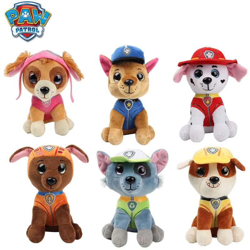 

Paw Patrol Dog Plush Doll Toy and Stuffed Animal Anime Action Figure Doll Model Child Toy Gift