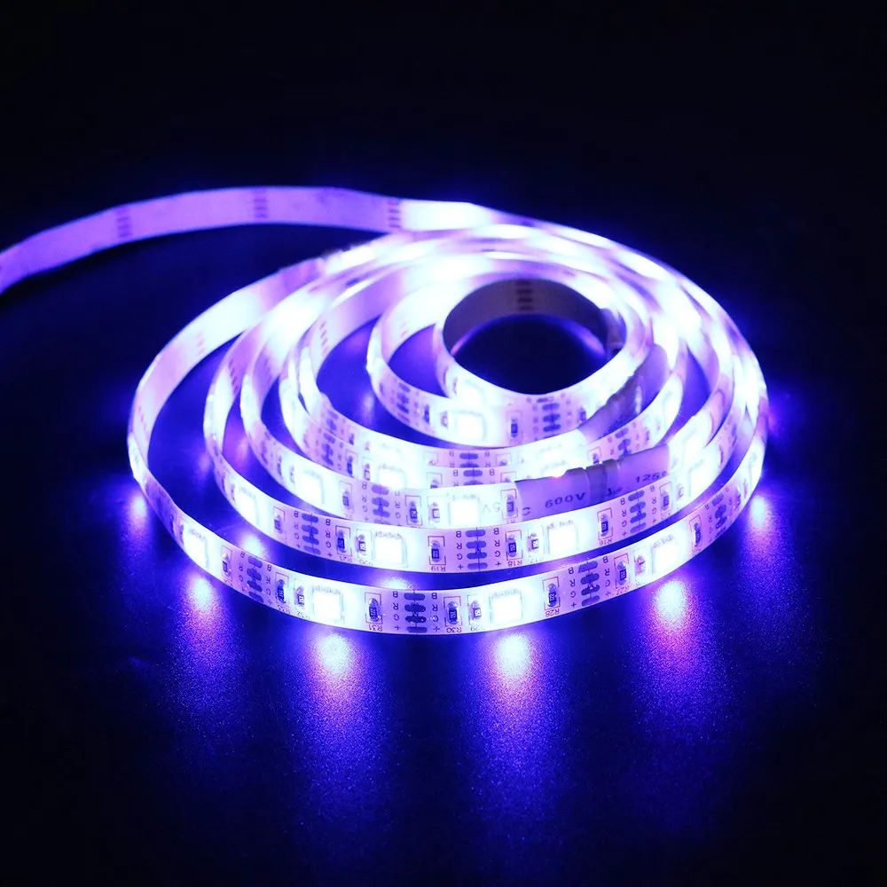 USB 5050 RGB светодиодные полосы с мини-контроллер 30led/M 50 см 100 см 150 см Водонепроницаемый гибкие lightfor ТВ фон компьютер Q