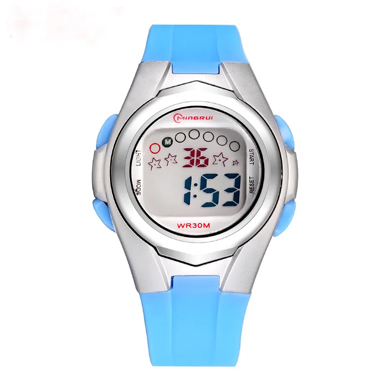 

Children Watches Fashion Sport Digital Watch Kids Waterproof Silicone Watches Alarm Luminous LED Watch Clock saat relojes montre