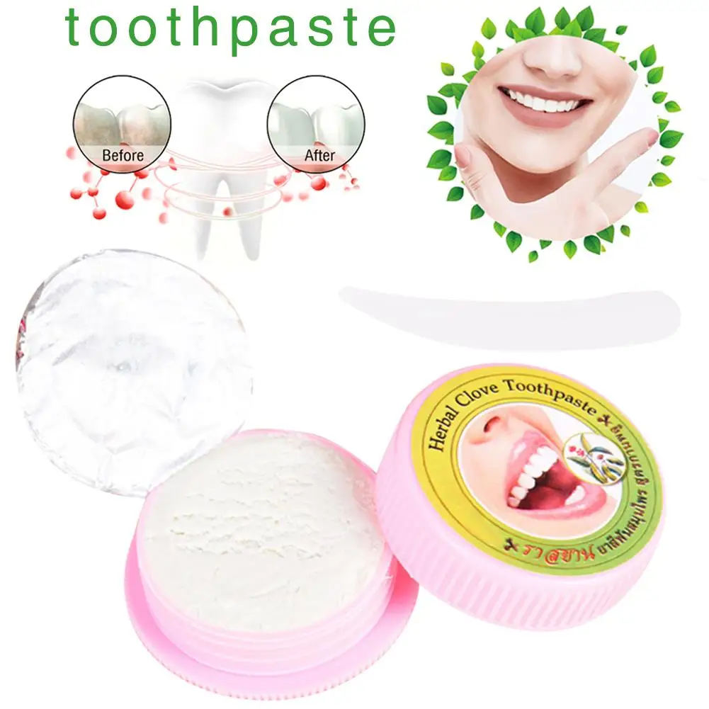 Herbal Toothpaste Toothpaste Antibacterial Tooth Whitening Dental Powder Removes Stain Cleaning Tool Natural Herbal Clove