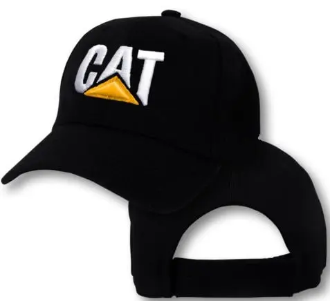 Caterpillar Cap CAT Construction Embroidered Logo Hat Tractor Trucker Equipment