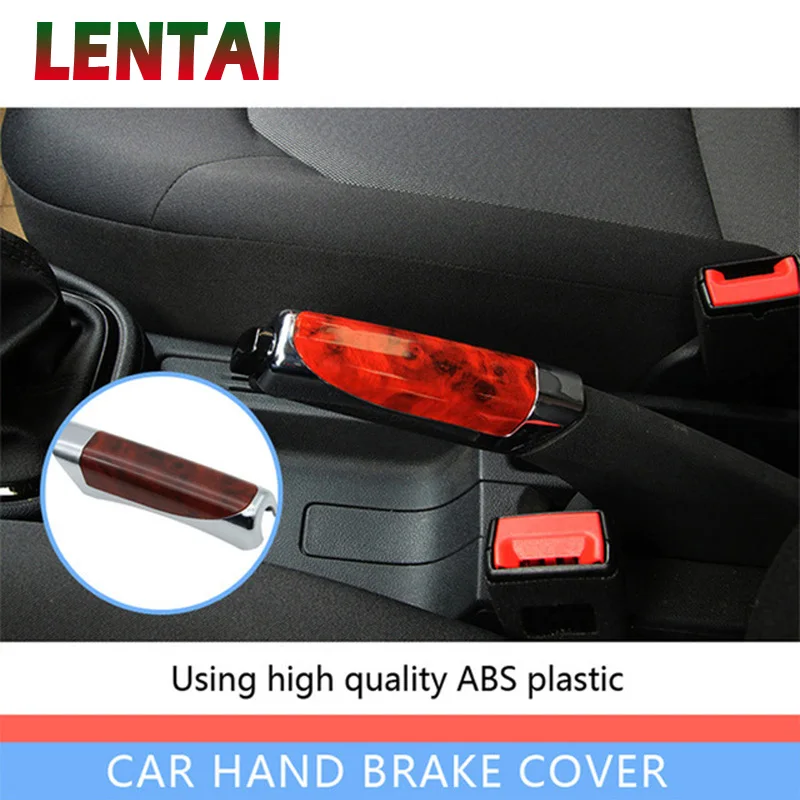 LENTAI For Mercedes benz w204 w203 w211 Audi a3 a4 b6 b8 a6 b7 c5 BMW e46 e39 e90 Ssangyong NEW 1PC Car Hand Brake Sticky Cover |