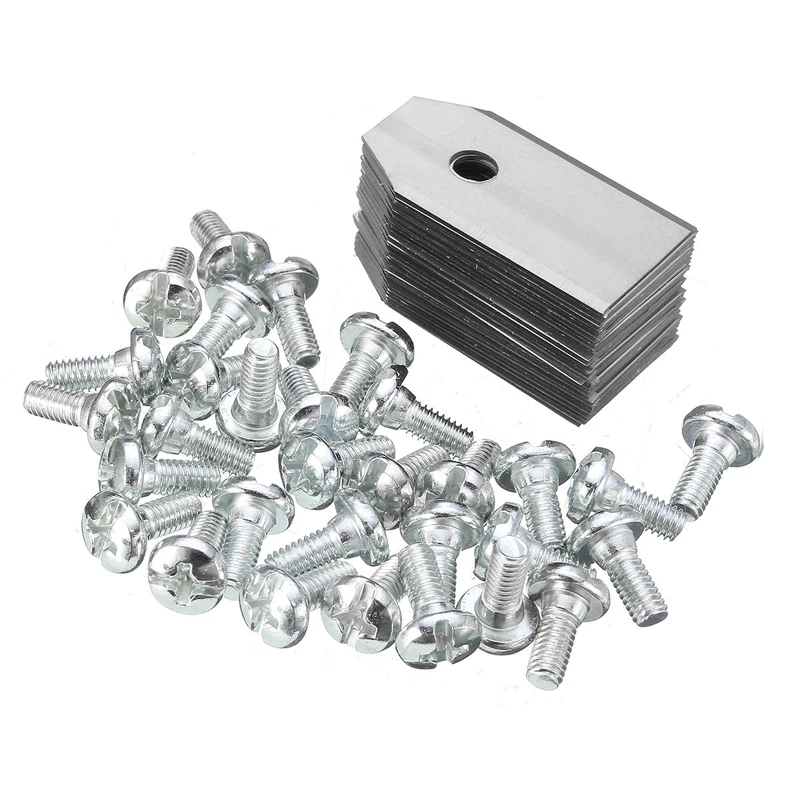 30PCS 0.6MM Stainless Steel Blades Lawn Cutter Blade For Automower Gardena accessories