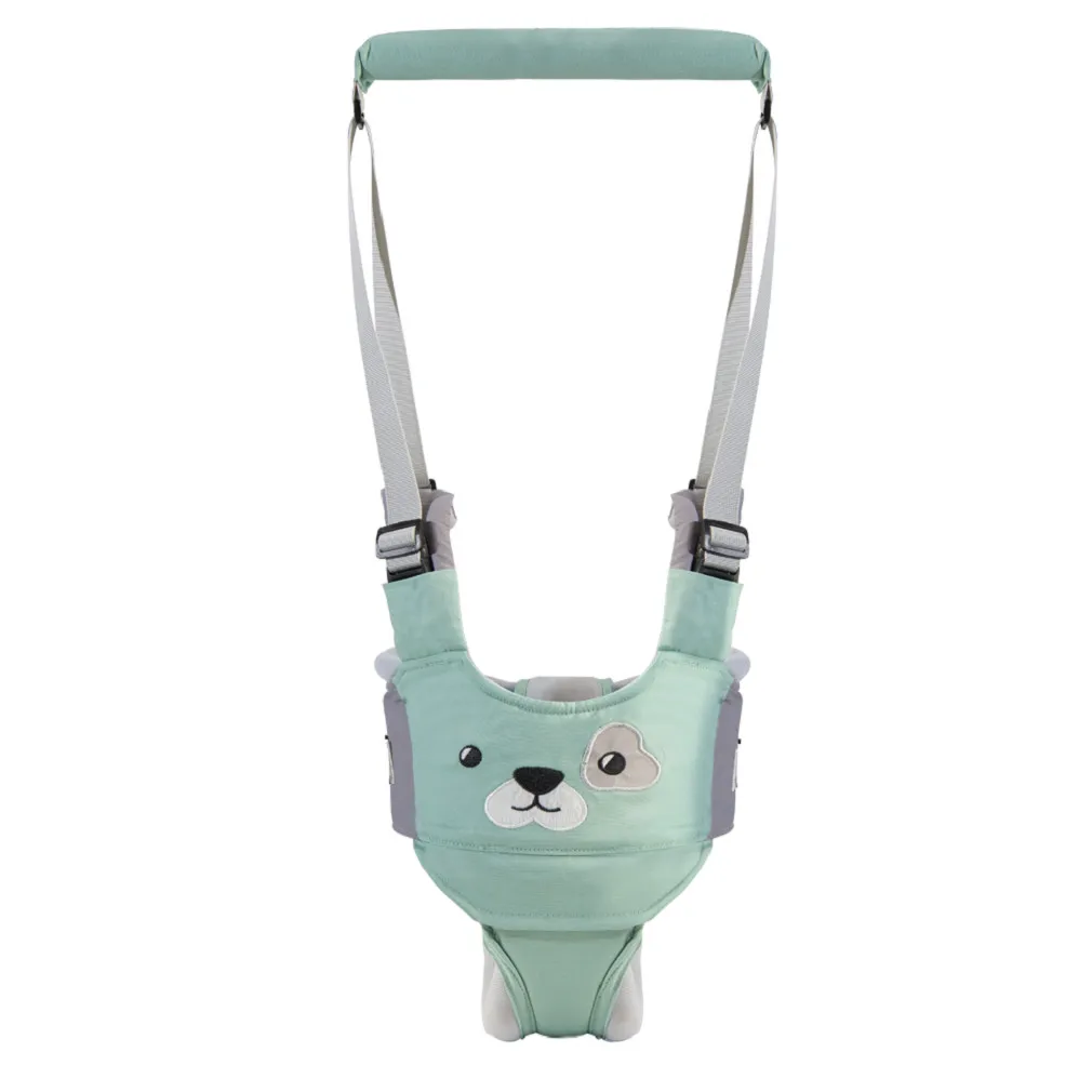 Детские ходунки ассистентская проводка безопасности ремень для младенцев детские ходунки Младенец безопасный - Цвет: Зеленый