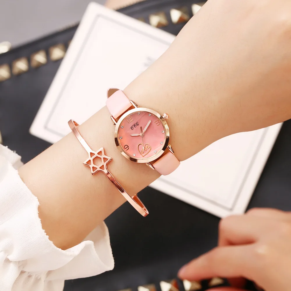 Повседневные часы модные женские часы Топ бренд горячая распродажа Женские наручные часы CCQ новые часы Простой Дизайн Женские кварцевые часы для девушек