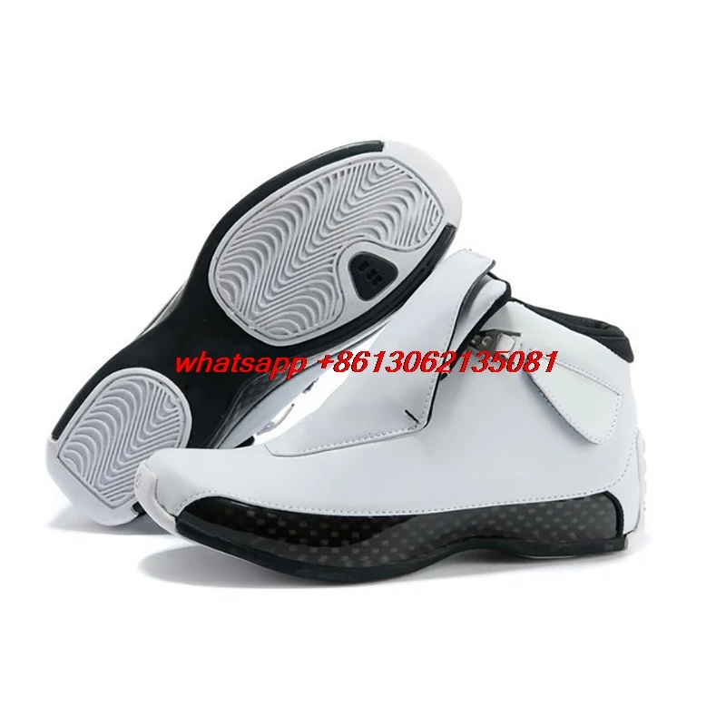 

hot Retro 18 XVIII Men basketball shoes CDP Black Red OG White Toro Outdoor Sport Sneaker 6 Colors Hot Sale