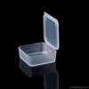 Small Square Transparent Plastic Jewelry Storage Boxes Beads Crafts Case Containers DropShip ► Photo 3/6