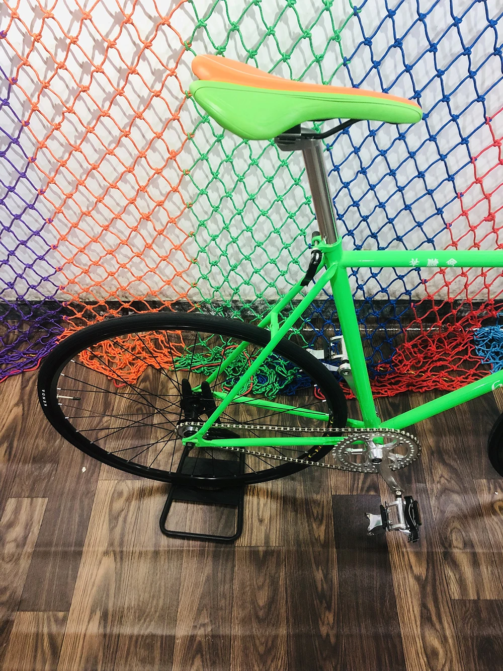 Excellent Fixed Gear bike 700C Track bicycle Single speed Bike  vintage fixie bike DIY frame 58cm 4