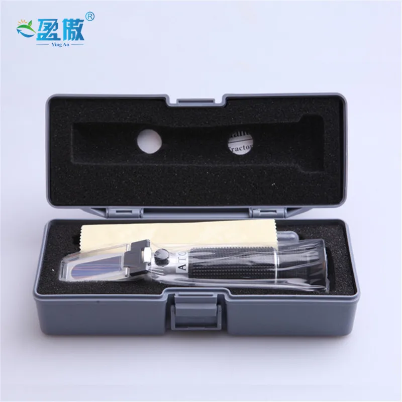 

Sugar meter Handheld refractometer Brix meter Brix meter Sugar meter with temperature compensation. Automatic