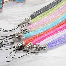 Длинные Стразы, рыболовная сеть, шнур, вспышка, дрель, мобильный телефон, висячая шея, веревка, кристалл, бриллиант, рыболовная сеть, шнур, висячий