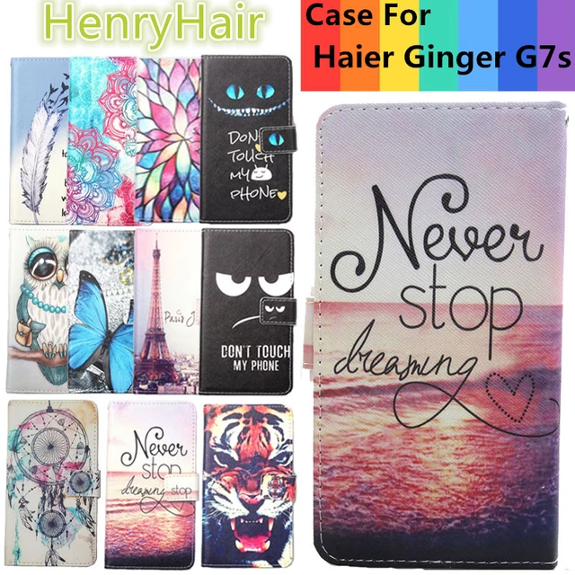 Cheap Top Selling 11 Colors Cartoon Painting PU Leather Magnetic clasp Wallet Cover For Haier Ginger G7s Case Cheap Top Selling 11 Colors Cartoon Painting PU Leather Magnetic clasp Wallet Cover For Haier Ginger G7s Case