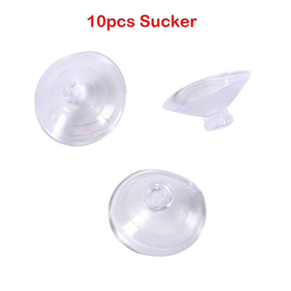

10Pcs Clear Sucker Suction Cups Button High-end Mushroom Head Suckers cup Transparent Wedding Car Suction Cup Diameter 4cm