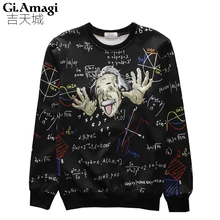 Neue Harajuku Wilde Männer Winter Hoodies Charakter design Gedruckt Sweatshirts Schwarz Farbe Hip Hop Männer Hoodies 2016