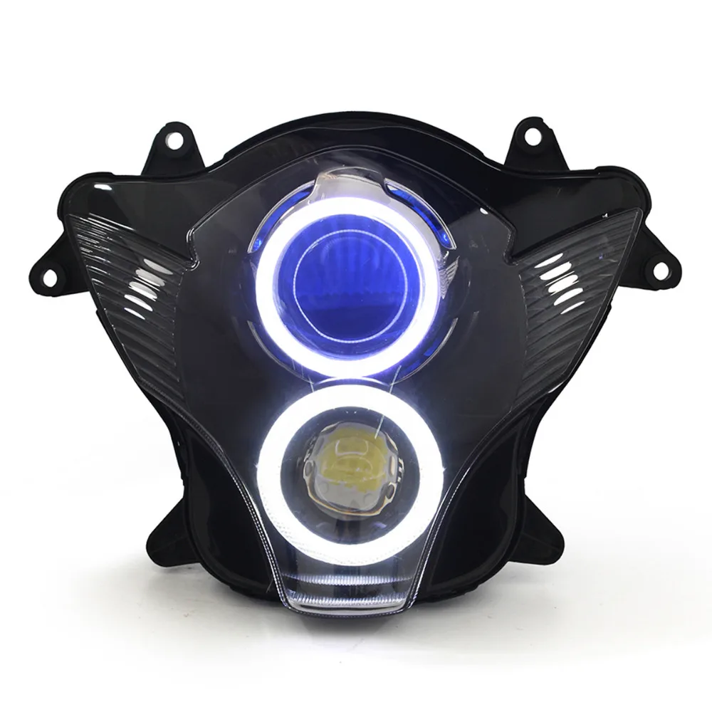 Suzuki GSXR600 Headlight Halo 2006-2007 Angel Eye Demon LED Plasma COB Dual 600 Suzuki GSXR600 Headlight Halo 2006-2007 Angel Eye Demon LED Plasma COB Dual 600