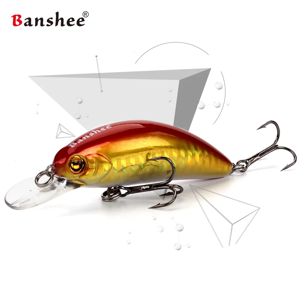 الشؤم 65mm 9.3g GO-CM003 المرقط جثم الصيد إغراء العائمة المتذبذب الاصطناعي الطعم الضحلة الغوص الساعد البلمة Crankbaits