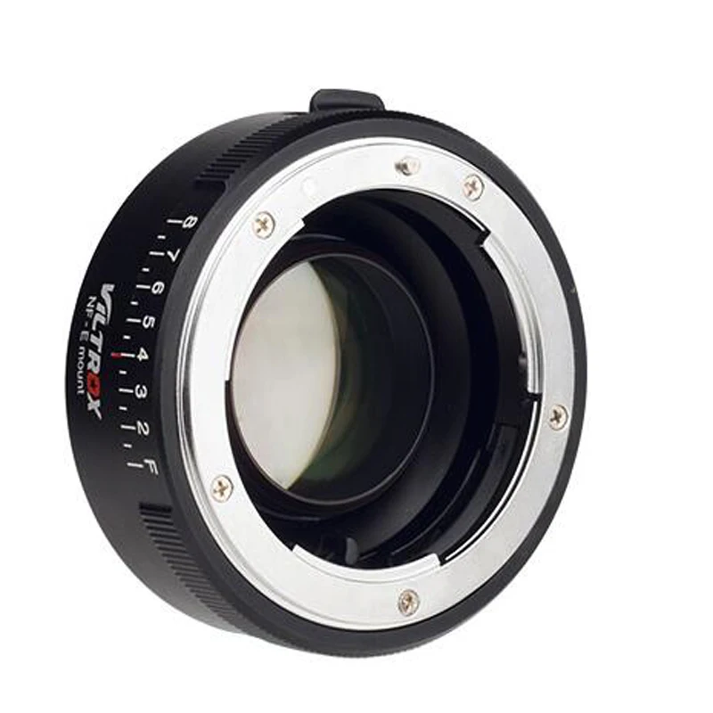 Viltrox NF-E Lens Adapter 0.71x Focal Reducer Speed Booster for