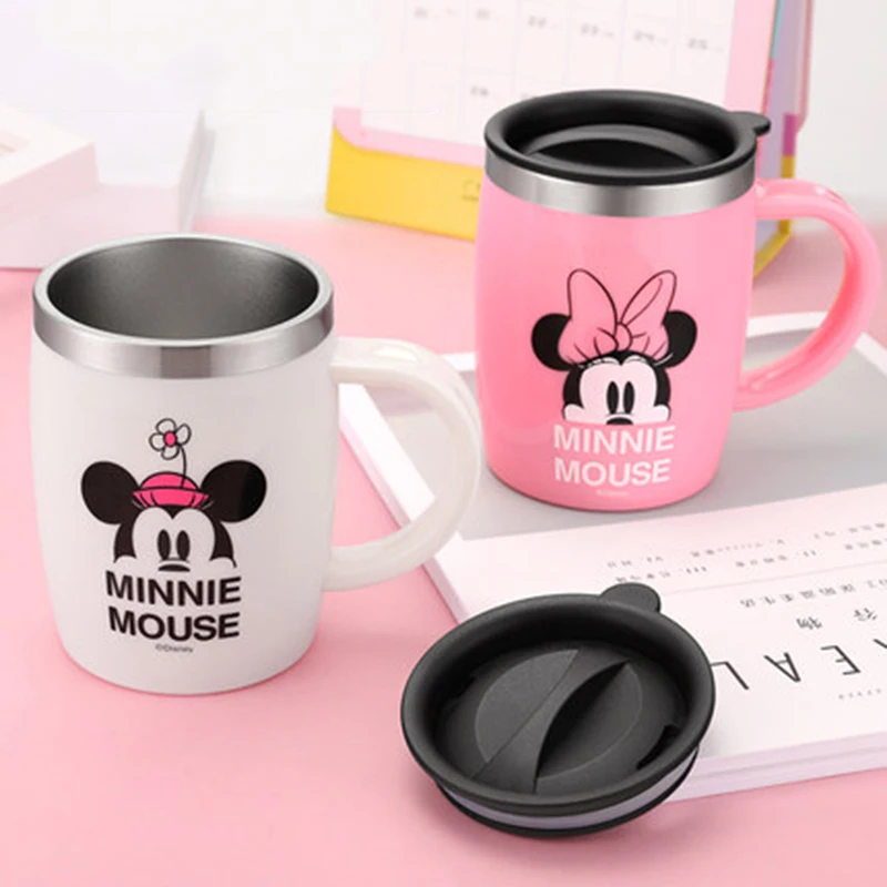 

Disney Children's Cup Stainless Steel Drinking Cup for Kindergarten Bagy Shatter=resistant Cup for Home Use