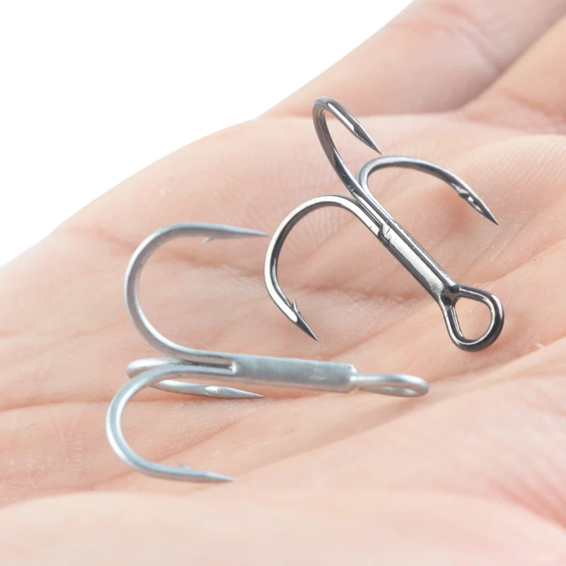 Triple Hook 5pcs/lot 4 6 Sharp Anchor Hook Sea Fishing Hooks Treble