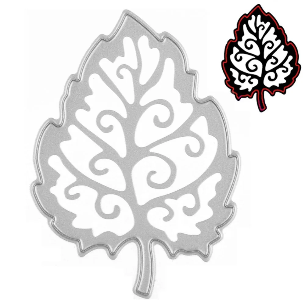 Maple Leaves Metal Cutting Dies Stencil Scrapbook Paper Card Embossing