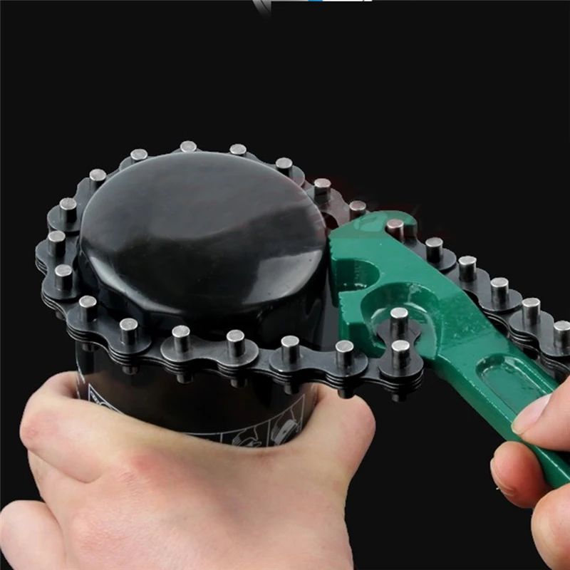 TLXC Регулируемый Новый керосин фильтр гаечный ключ универсальная цепь Стиль