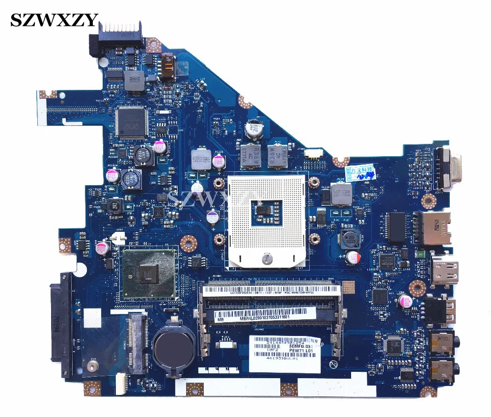 Материнская плата для ноутбука ACER 5742 5742ZG материнская MBR4L02001 ов71 LA-6582P HM55 DDR3 |