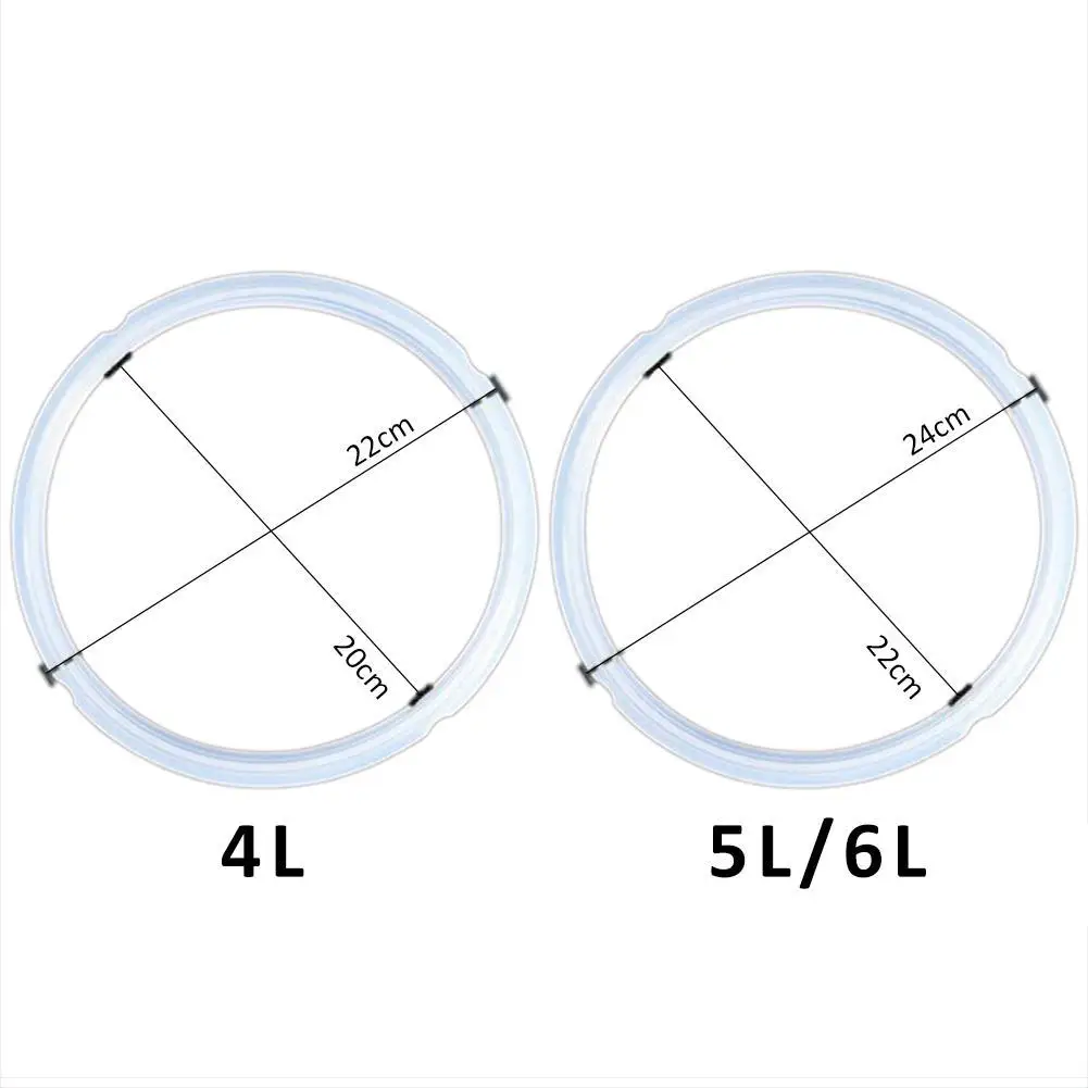 Waasoscon 4L 5L 6L Замена силиконовой резины Прокладка часть уплотнительное кольцо для кухни скороварки инструменты уплотнительное кольцо