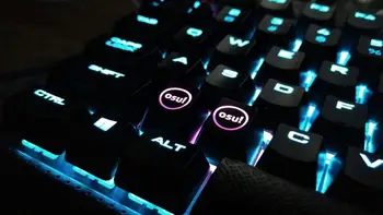 

Pack of 2 Backlight OSU Keycaps for Cherry Keyboard Backlit Mechanical Keyboard Keycap