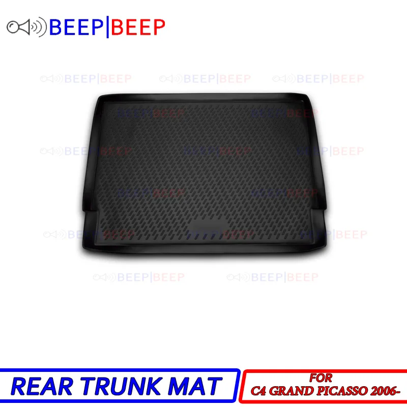 CITROEN C4 GRAND PICASSO Mk1 2006-2013 Tailored Carpet Car /& Boot Mats BLACK