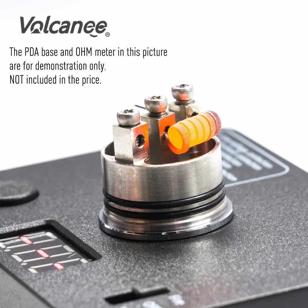 Volcanee Alien Клэптон Тигр A1 SS316L Ni80 Nichrome Fused Clapton Wire Coil mtl RDA перестраиваемый атомайзер