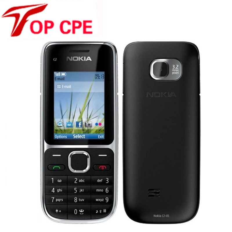Добавить в Мои желания оригинальный Nokia C2 01 разблокирован мобильный телефон 2 0