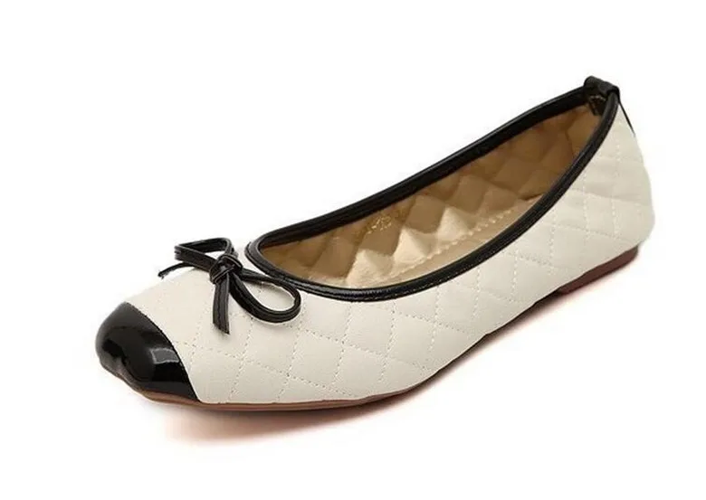 font b Women b font Flats genuine leather shoes for font b woman b font