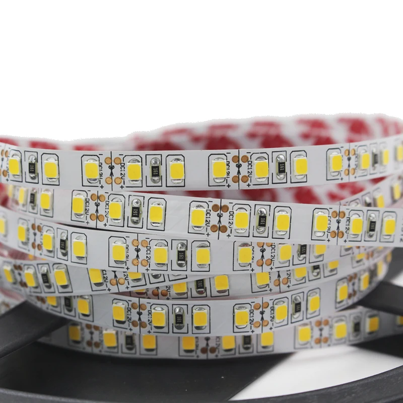 

LED Strip2835SMD Non Waterproof 600 pcs 1m Leds Single Color DC 12V 5m/lot 1m/lot Strip LED Lighting White or Warm White Strip