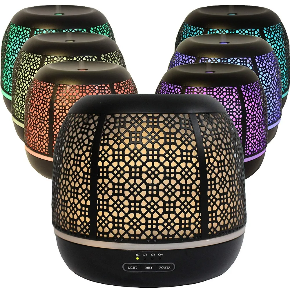 

500ml Essential Oil Diffuser Ultrasonic Aromatherapy Humidifier Humidificadores Difusores Aromaterapia Mist Maker