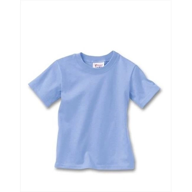 Hanes T120 Comfortsoft Crewneck ToDDler T-Shirt Size 2T Light Blue