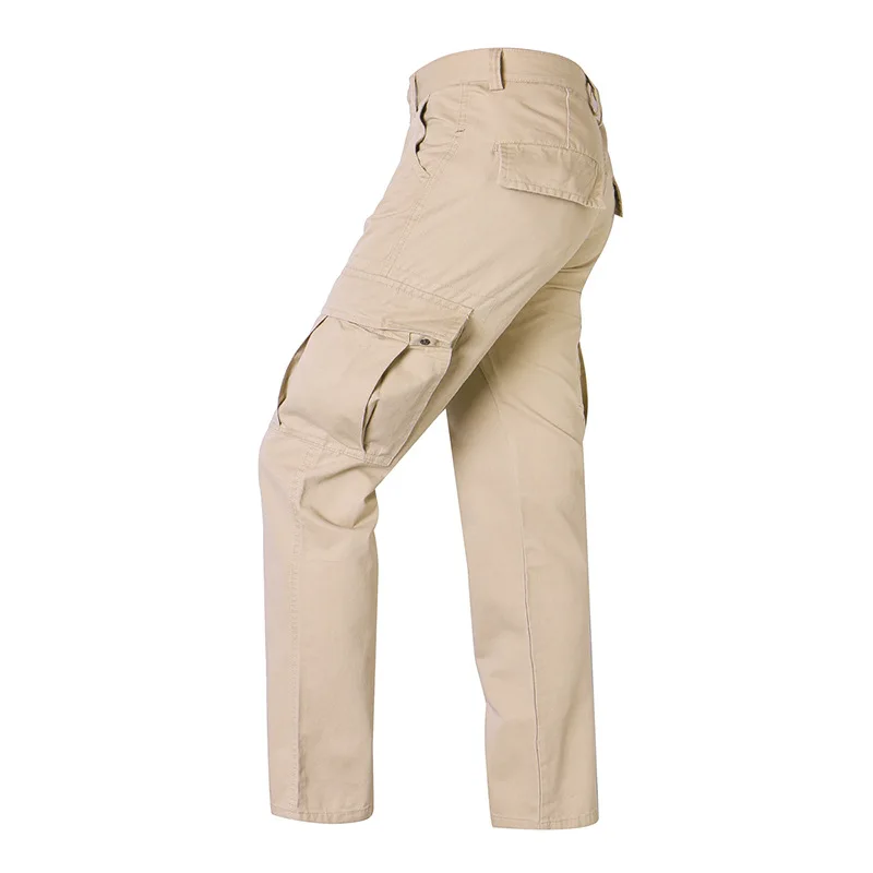 2018 New Men Fashion Military Cargo Pants Slim Regualr Straight Fit