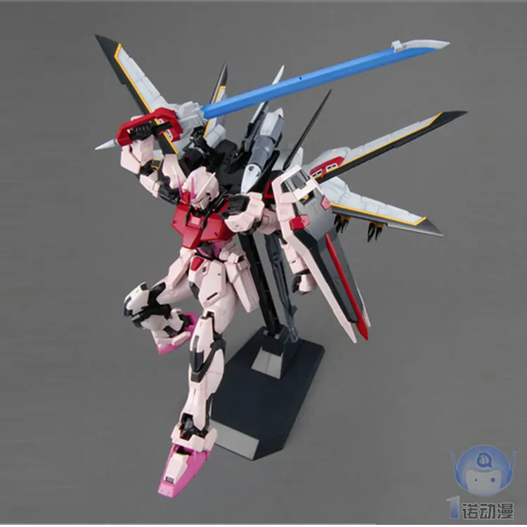 Japaness BANDAI Gundam MG 1/100 модель Strike Rouge RM SEED DESTINY мобильный костюм детские игрушки с держателем