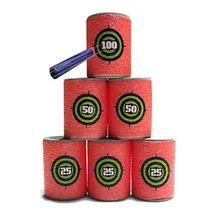 6 шт. пенный пистолет для стрельбы EVA, мягкая пуля, мишень, Дротика, детская игрушка для игр на открытом воздухе, Tou пистолет для бластеров, Дротика s, новинка