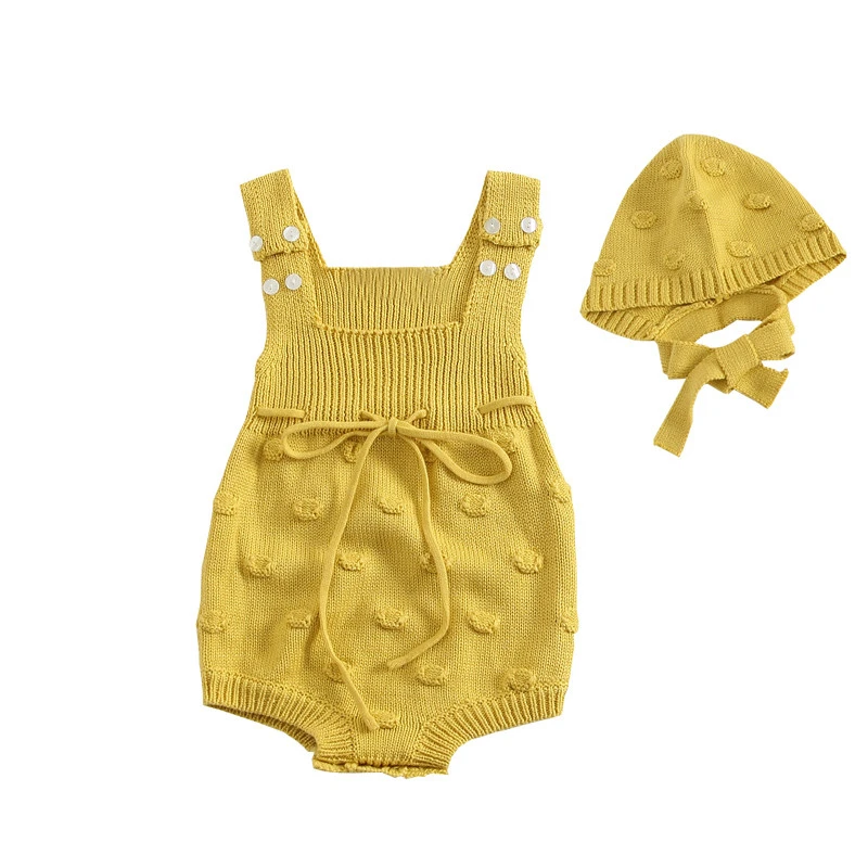 knitted romper suit