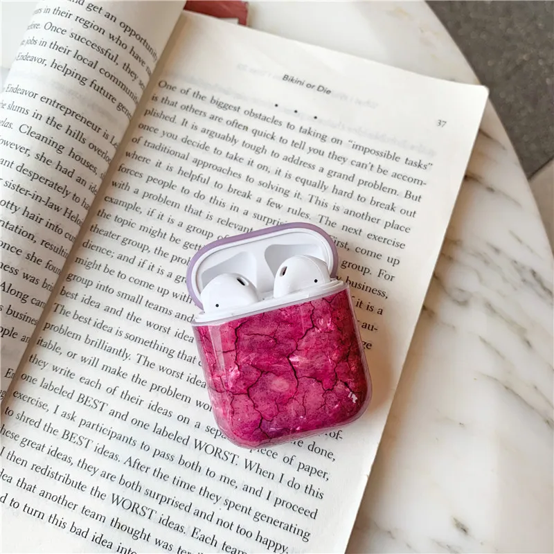 Абстрактный Мрамор шаблон для Apple Airpods чехол силиконовый наушники MacBook Air стручки
