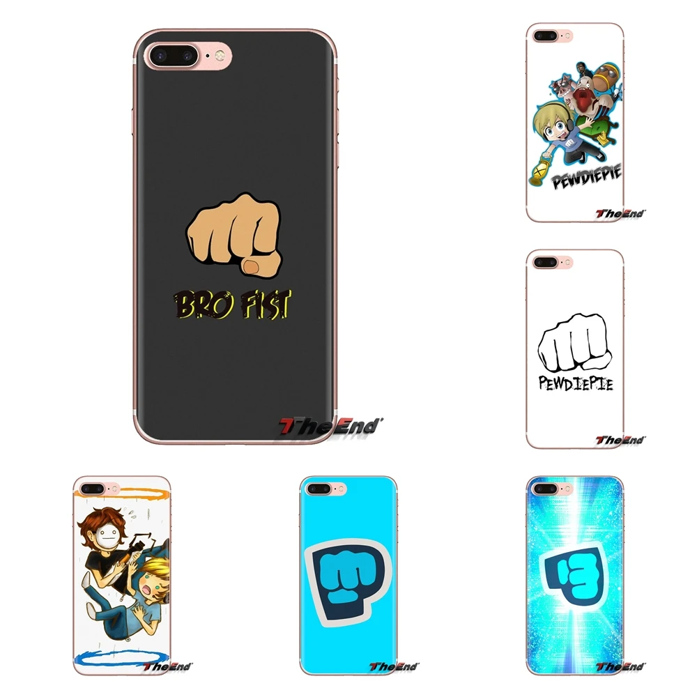 

For Xiaomi Mi4 Mi5 Mi5S Mi6 Mi A1 A2 5X 6X 8 9 Lite SE Pro Mi Max Mix 2 3 2S PewDiePie Pewds Legend of Brofist Phone Shell Cases