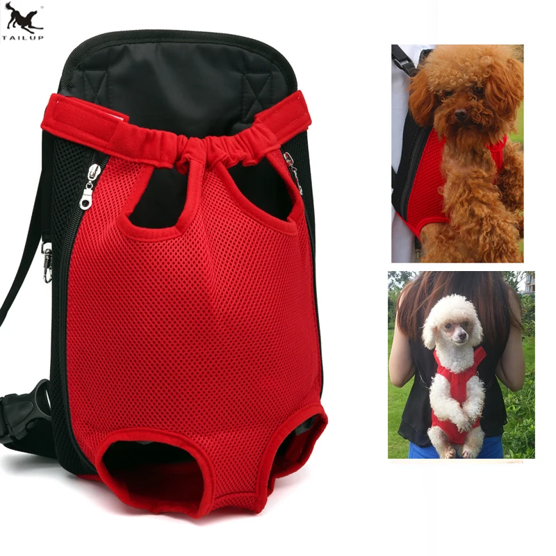 TAILUP Pet Dog Backpack Outdoor Walking Chest Front Style Cat Small Dog