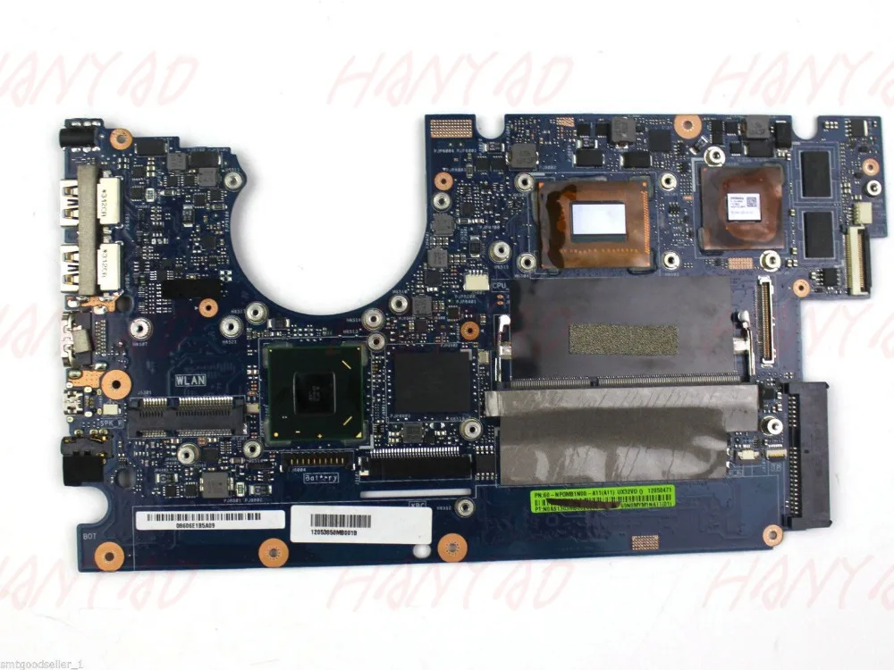  90R-NP0MB1N00Y For ASUS UX32VD laptop motherboard i7 cpu Free Shipping 100% test ok