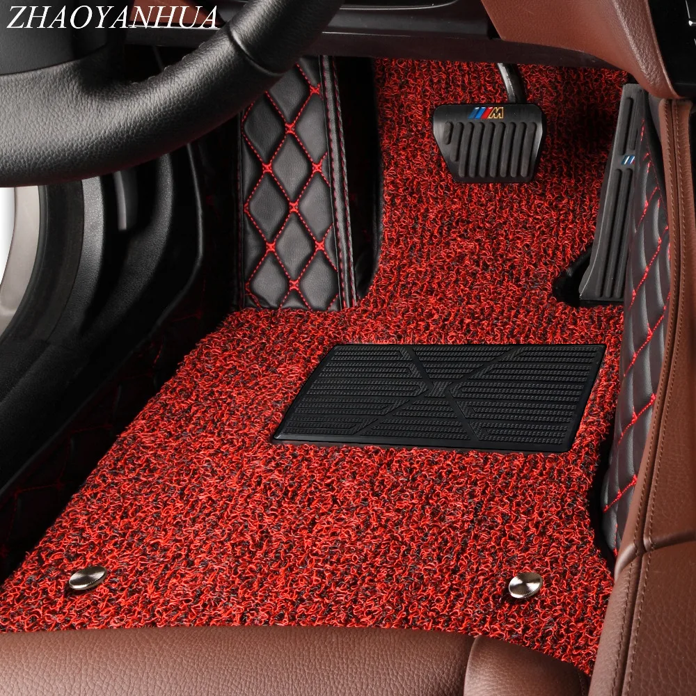 

ZHAOYANHUA Car floor mats for Mercedes Benz G350 G500 G55 G63 AMG W164 W166 M ML GLE X164 X166 GL GLS 320 350 400 420 450 500 55