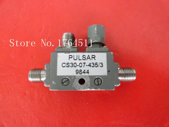 

[BELLA] PULSAR CS30-07-435/3 2.6-5.2GHz Coup:30dB SMA supply coupler