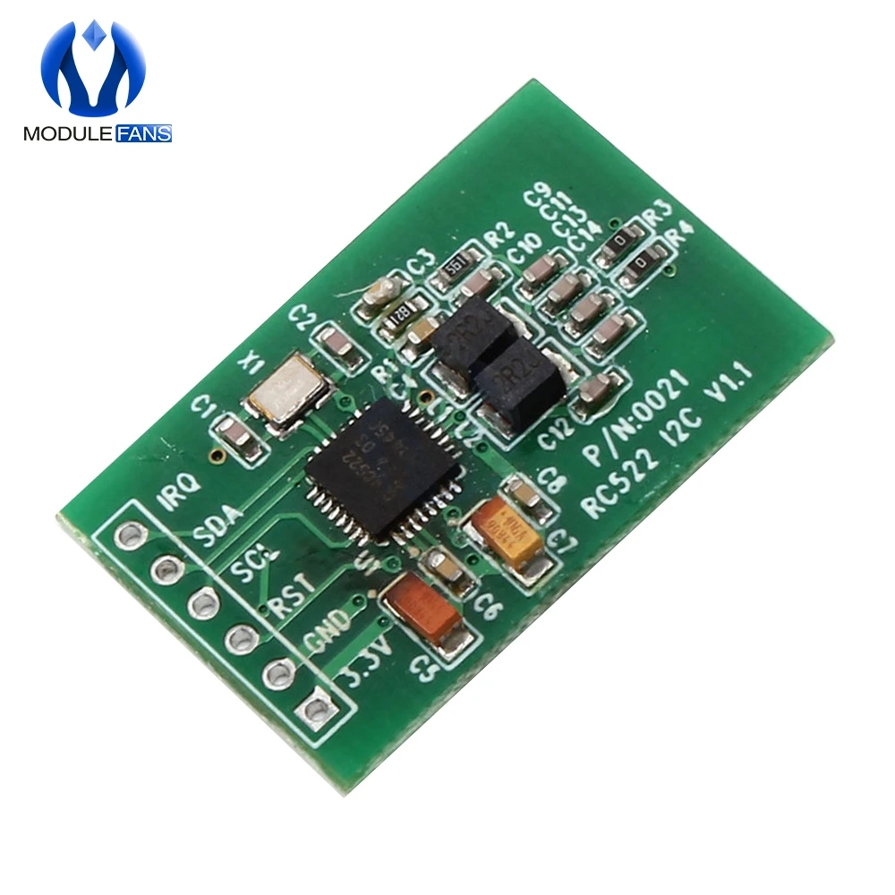 

RC522 RFID Sensor Module Card Reader Writer Module I2C IIC Interface IC Card RF Sensor Module Ultra-Small RC522 13.56MHz