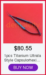Titânio Scleral Plug Fórceps Instrumentos Cirúrgicos Oftálmicos 37 Scleral plug fórceps liga de titânio instrumentos cirúrgicos oftálmicos